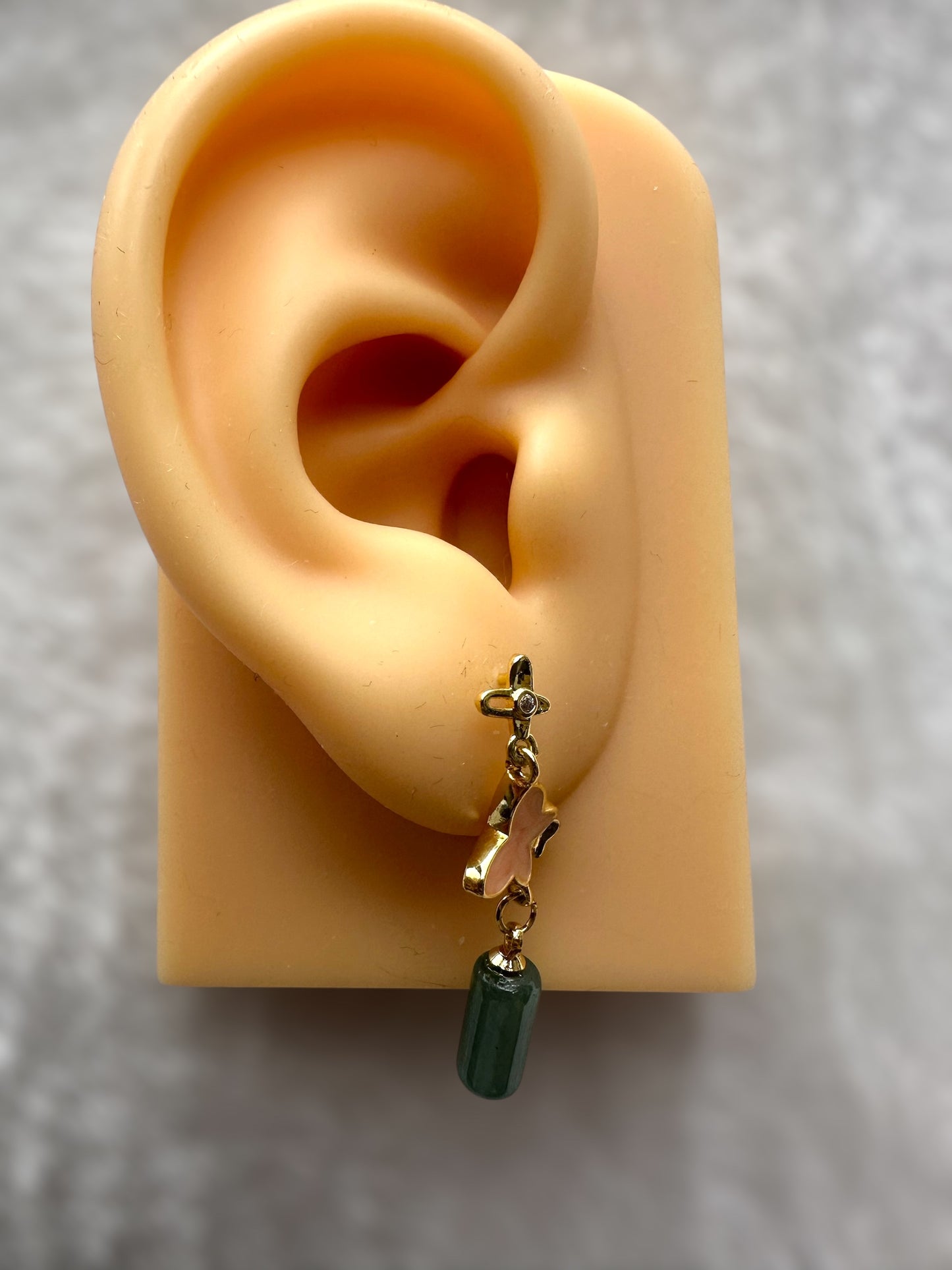 Jadeite Earring Studs