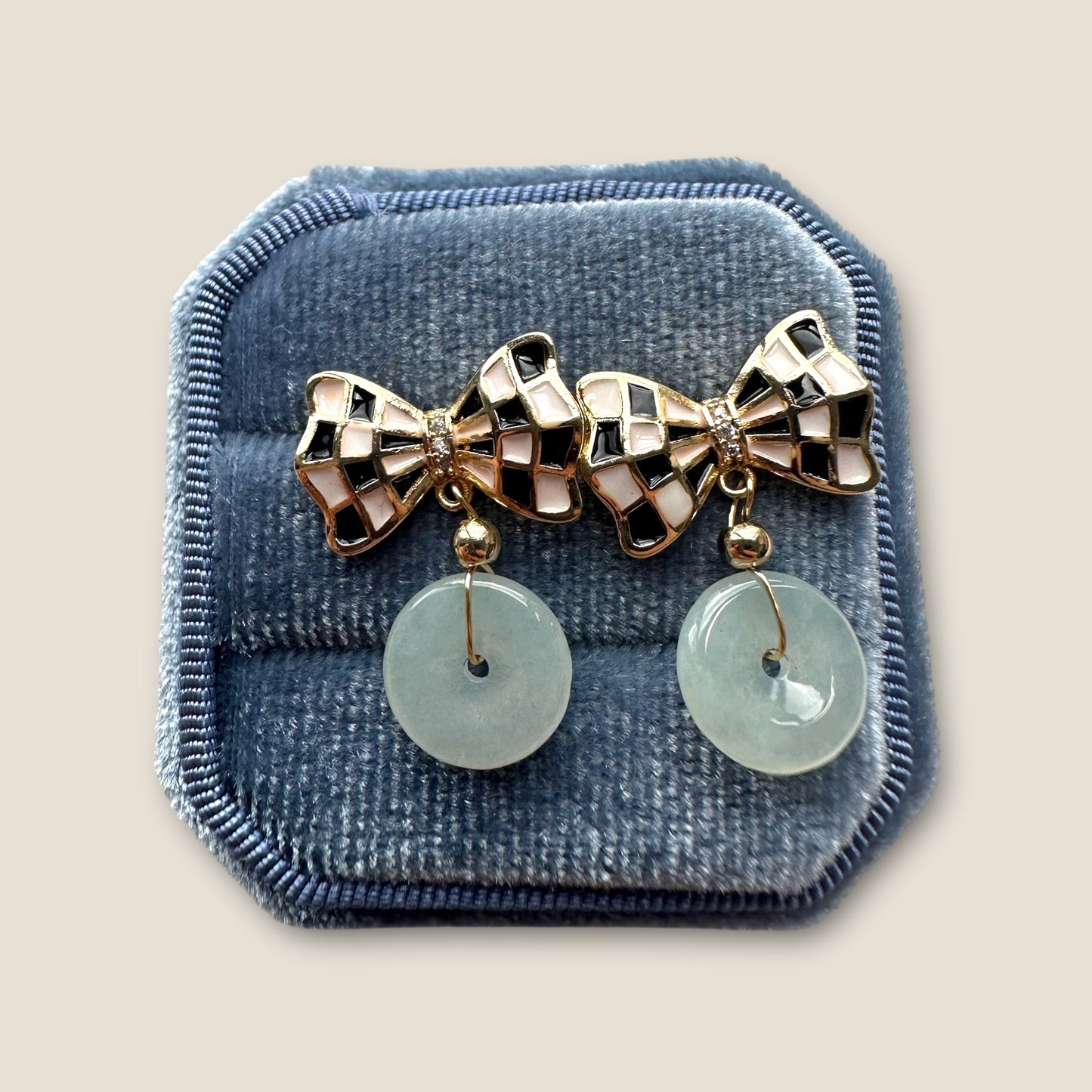 Jadeite Earring Studs