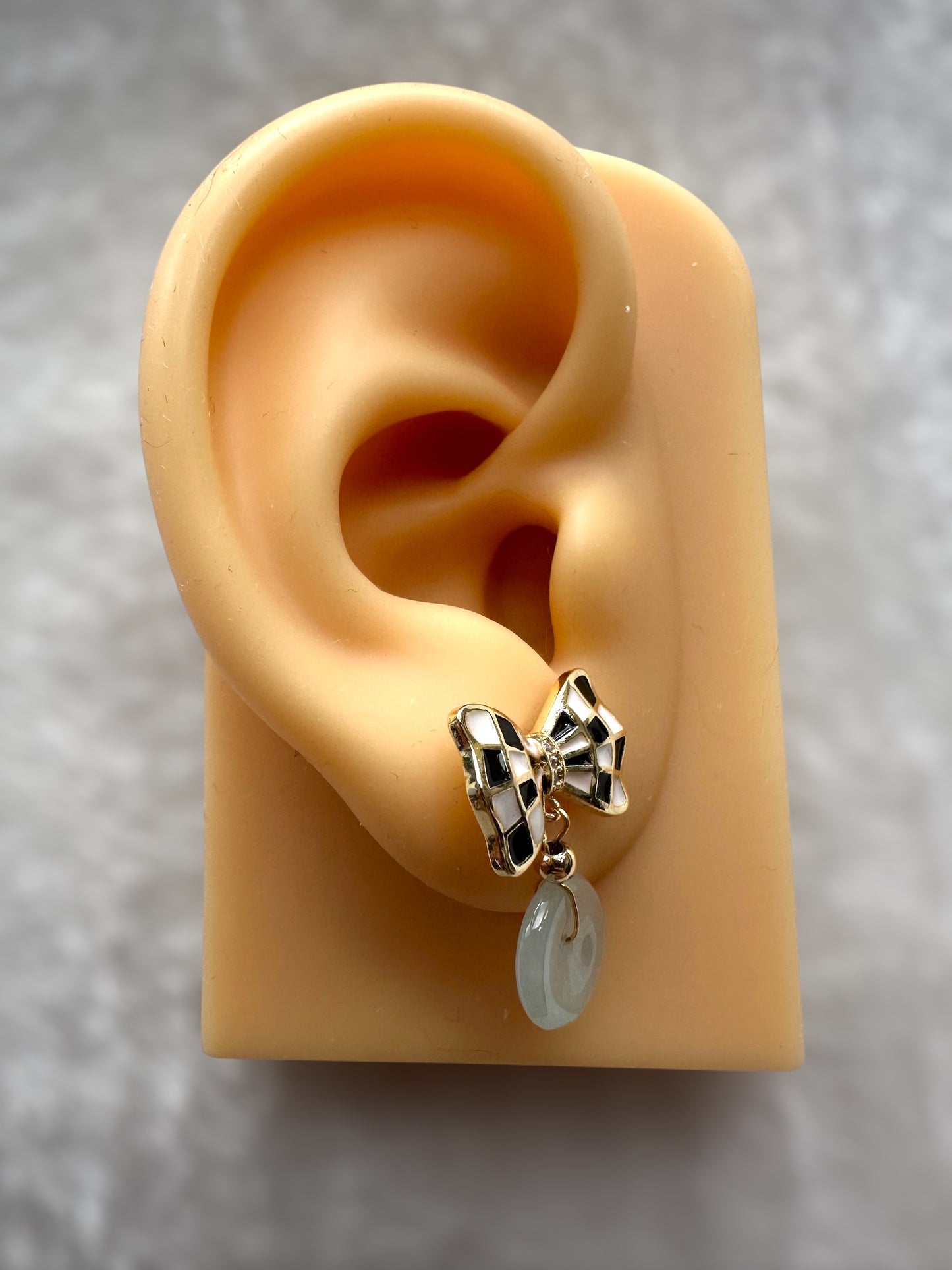 Jadeite Earring Studs