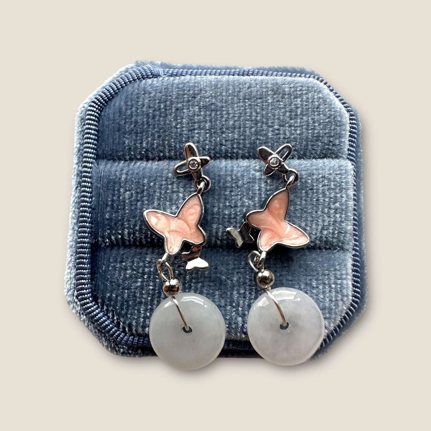 Jadeite Earring Studs