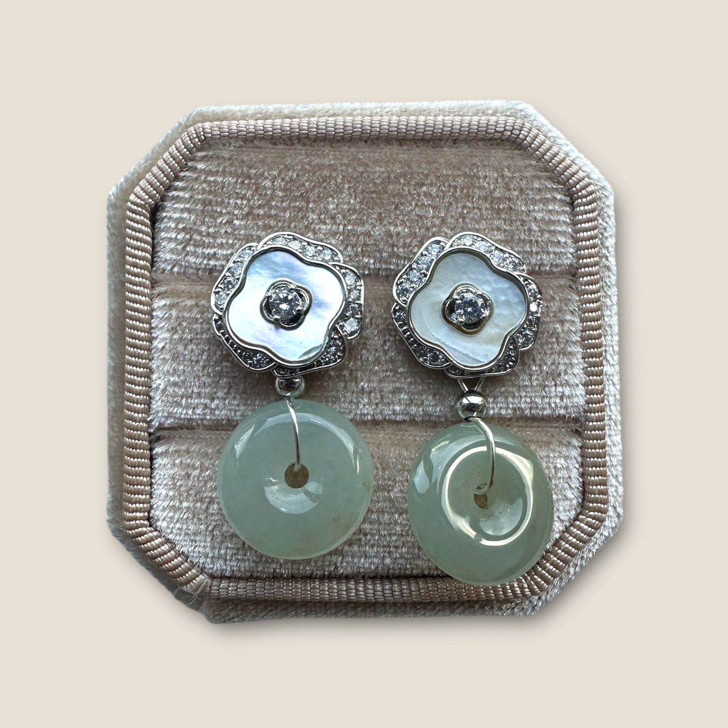 Jadeite Earring Studs