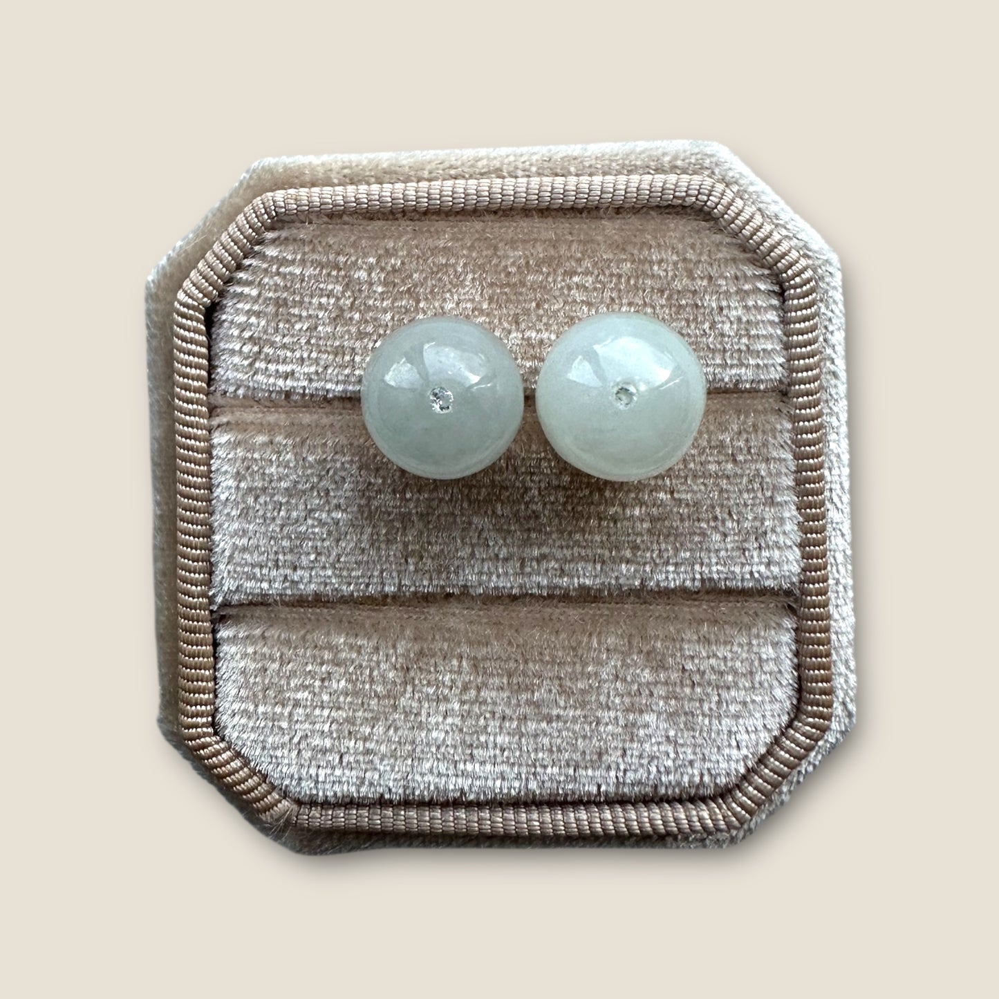 Jadeite Earring Studs