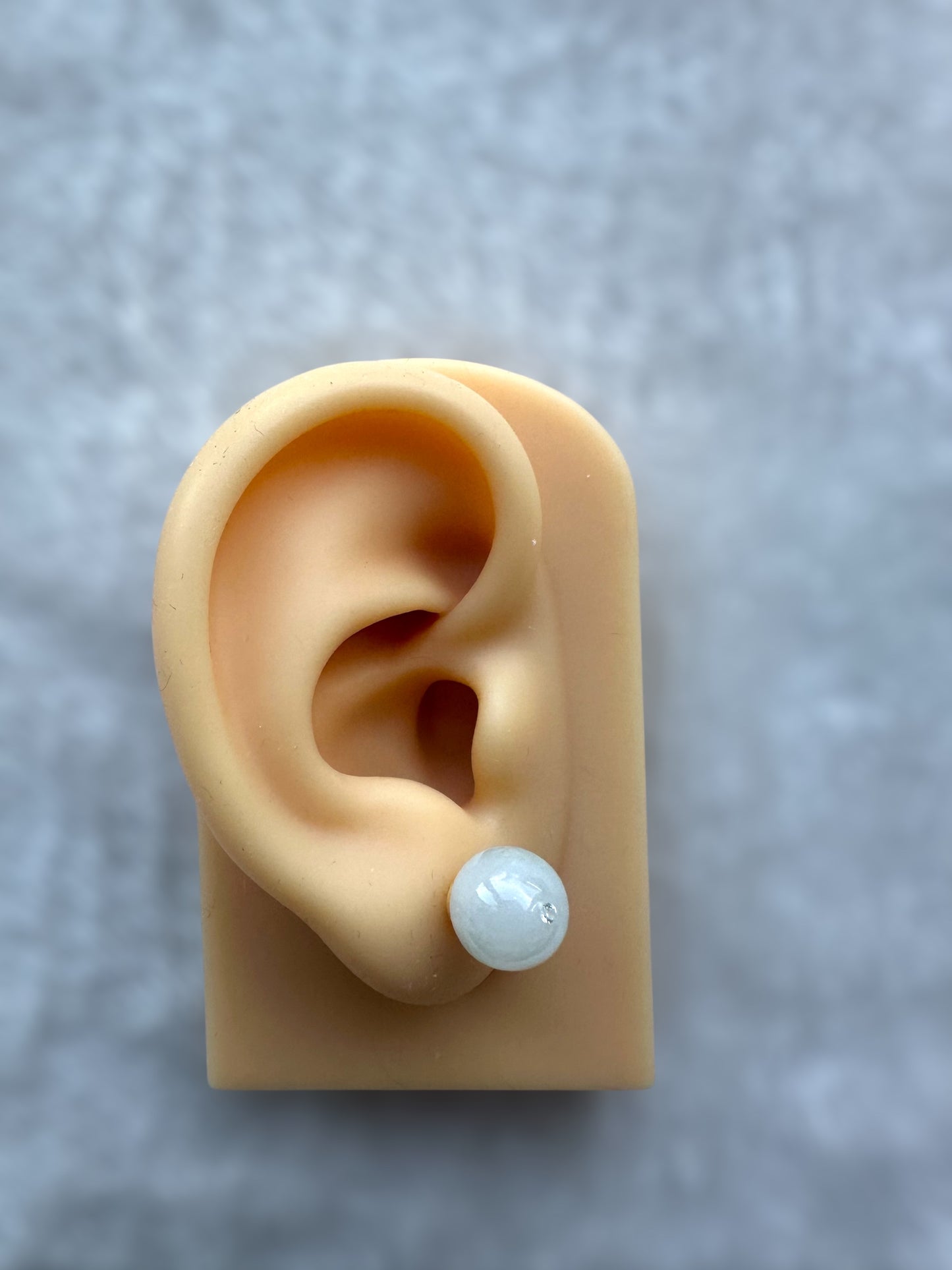 Jadeite Earring Studs