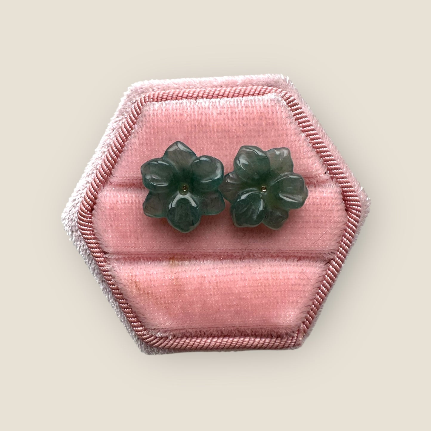 Jadeite Earring Studs