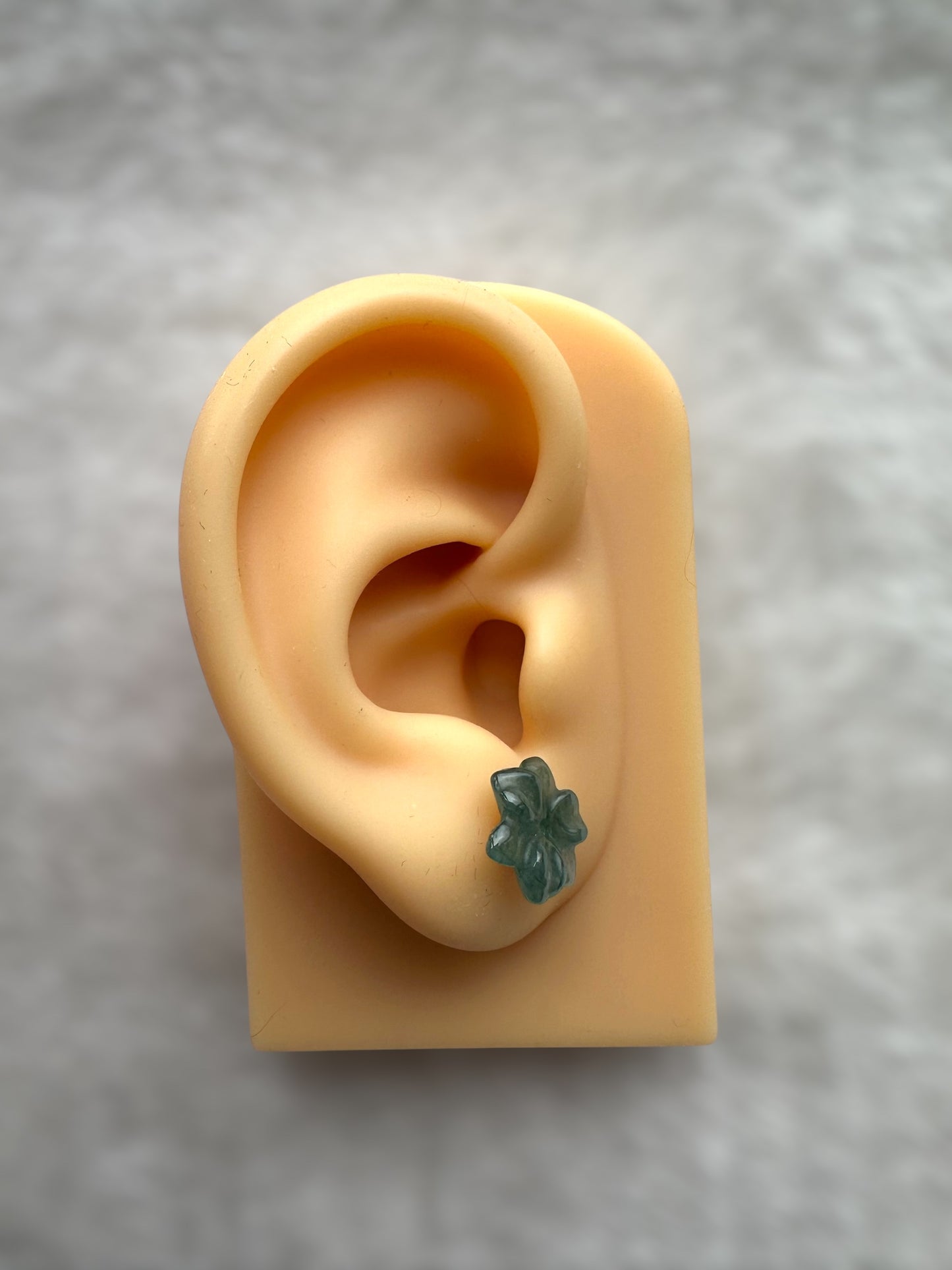 Jadeite Earring Studs