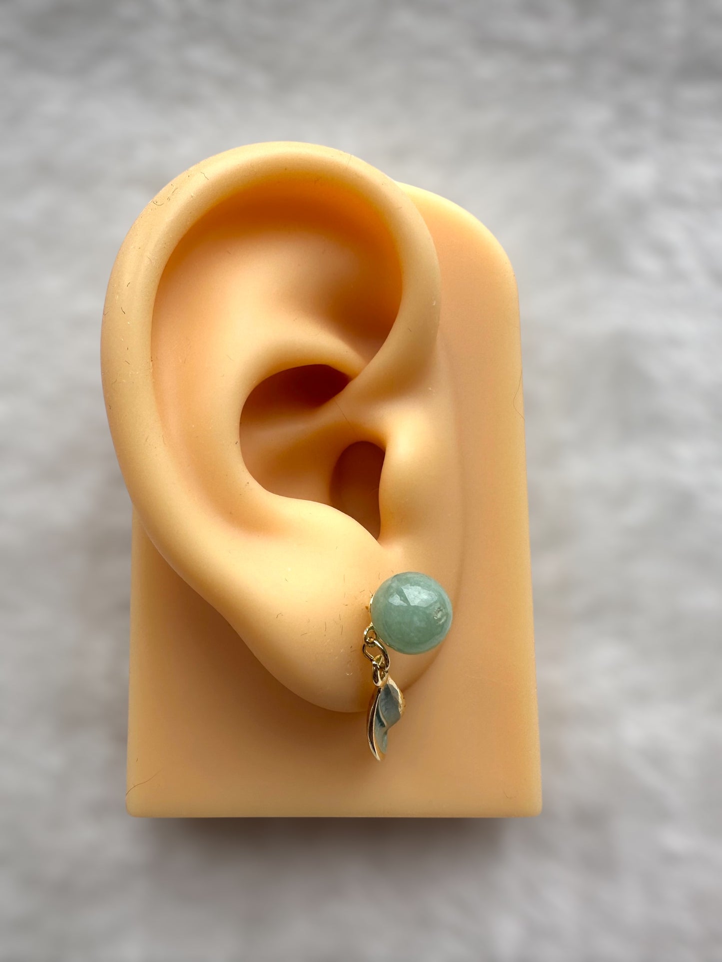 Jadeite Earring Studs