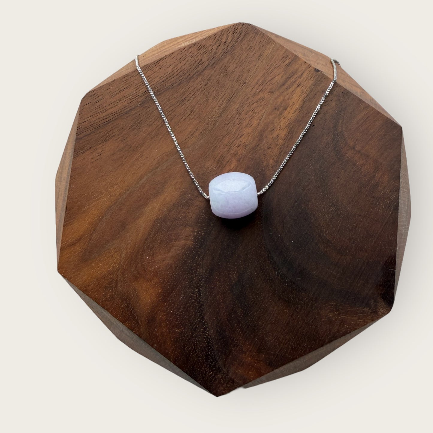 Purple Barrel Jadeite Necklace