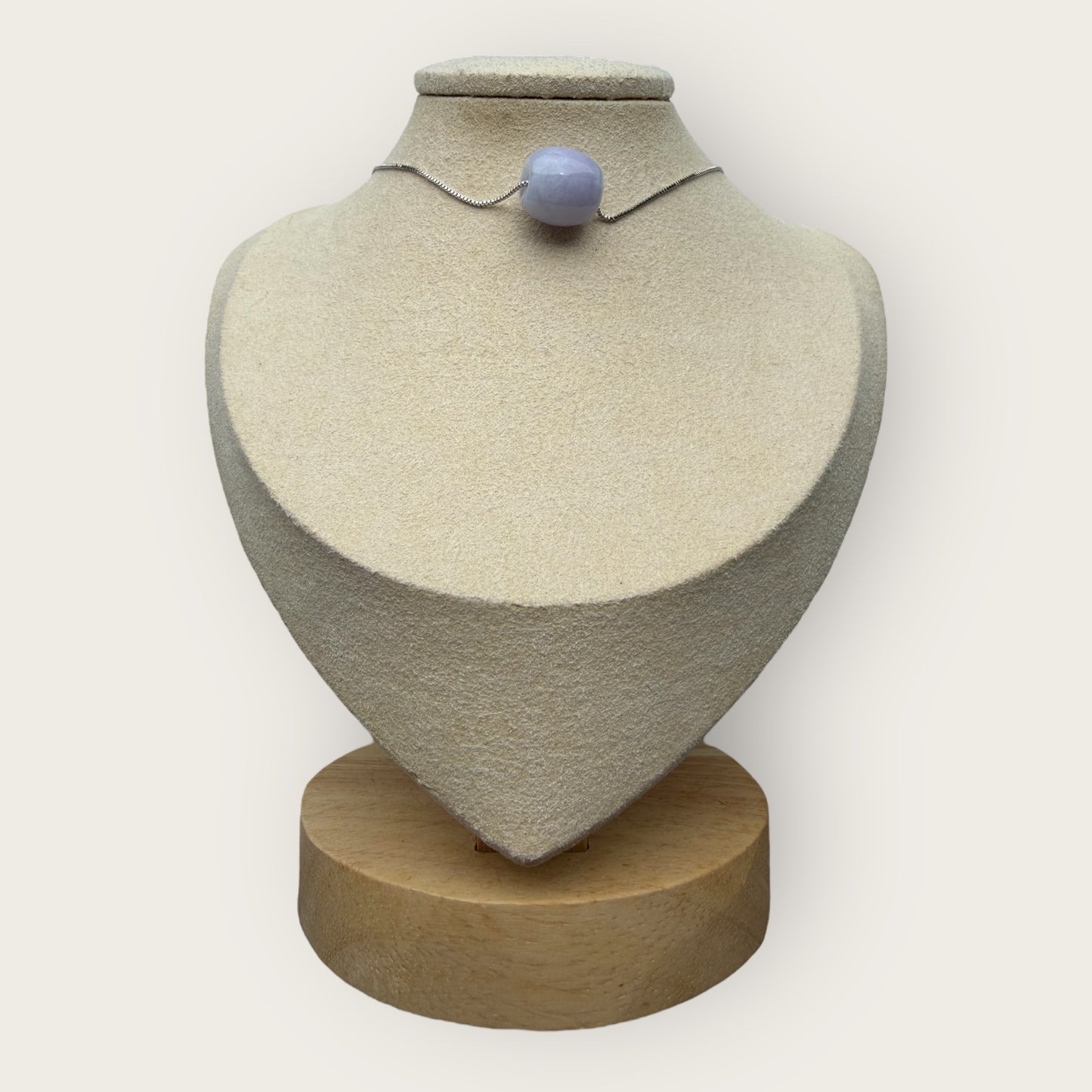 Purple Barrel Jadeite Necklace