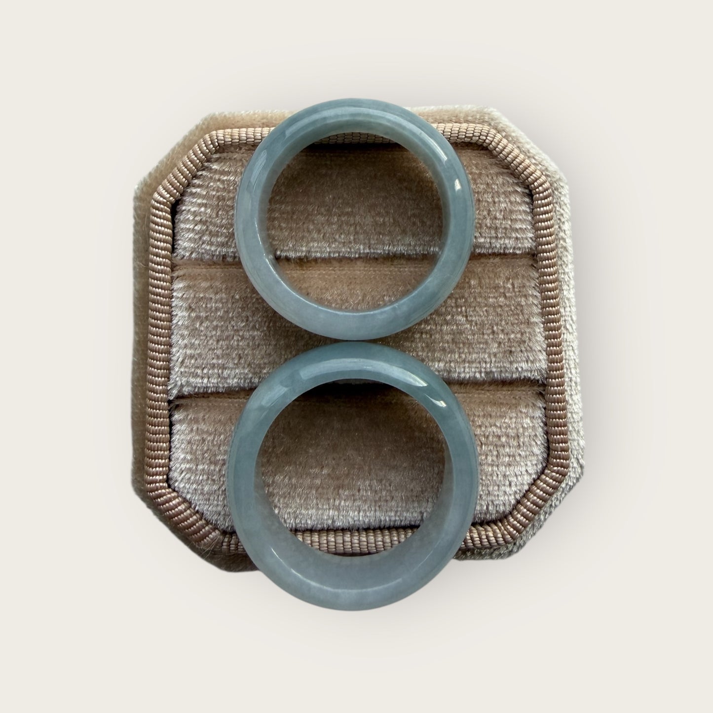 Blue Lavender Jadeite Ring