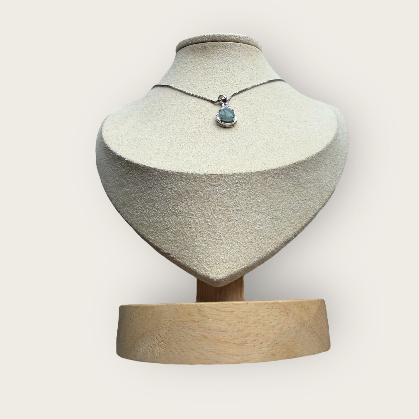 Monet Jadeite Cabochon Necklace