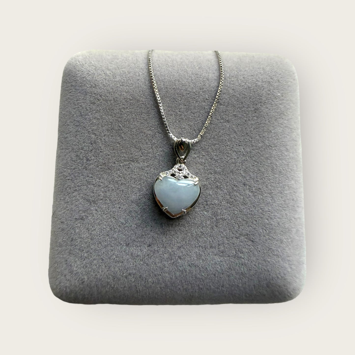 Purple Heart Jadeite Necklace