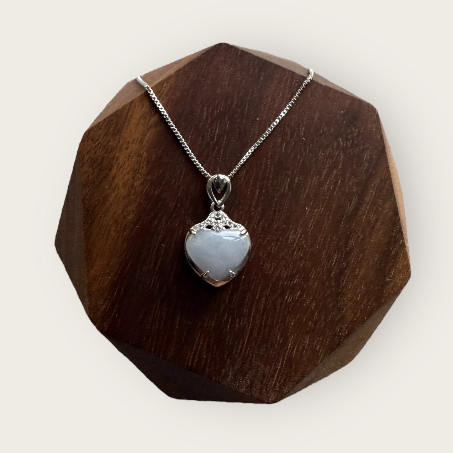 Purple Heart Jadeite Necklace