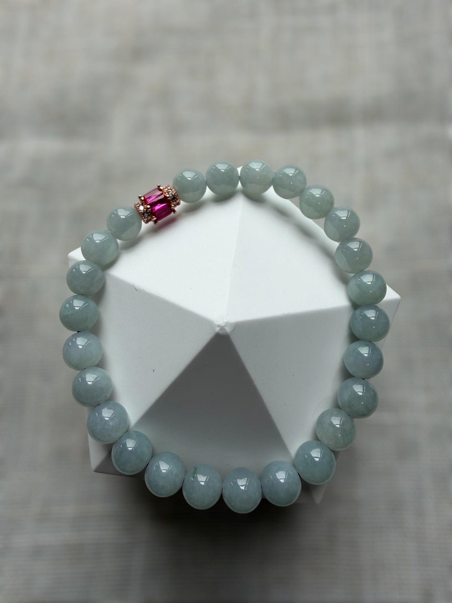 Jadeite Bead Bracelet