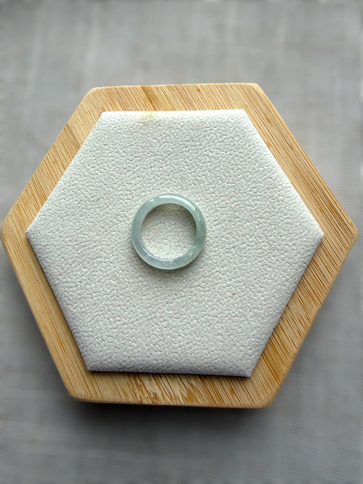 White Jadeite Ring