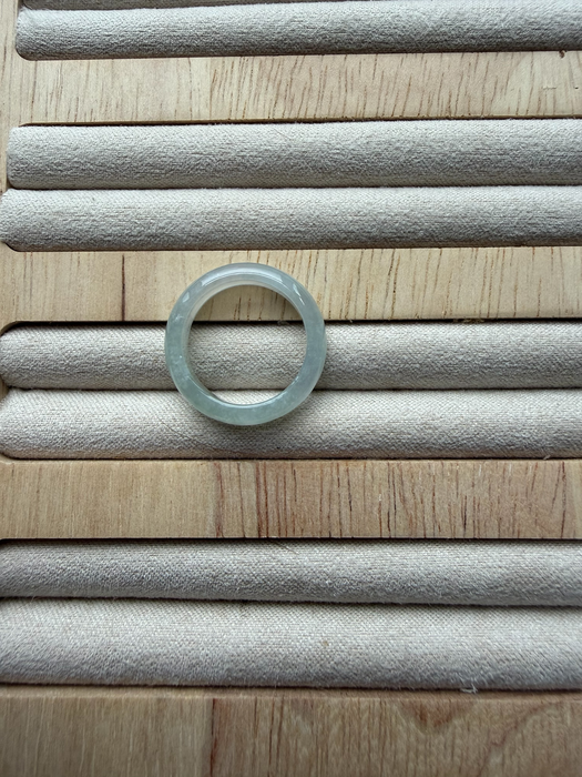 White Jadeite Ring