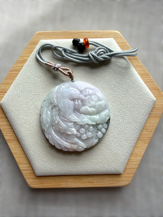 Carved Jadeite Bangle Set