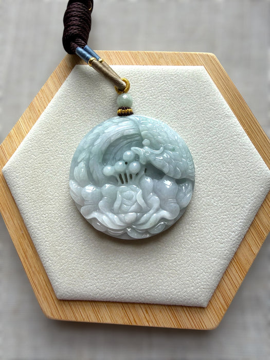 Carved Jadeite Bangle Set