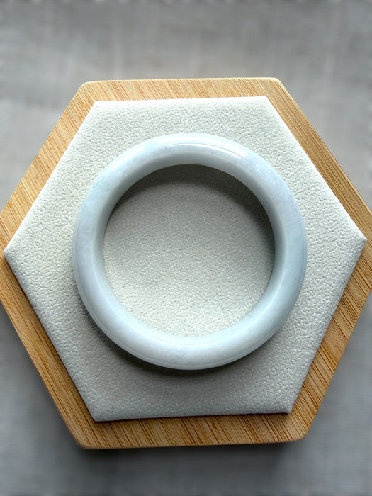 White Jadeite Bangle