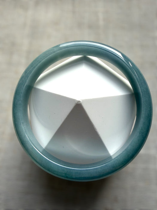 Blue Guatemala Jadeite Bangle