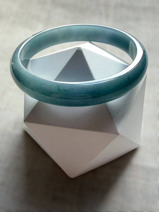 Blue Guatemala Jadeite Bangle